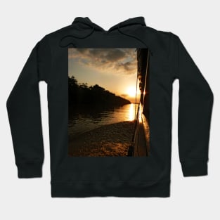 Sunset on the Amazon River Hoodie